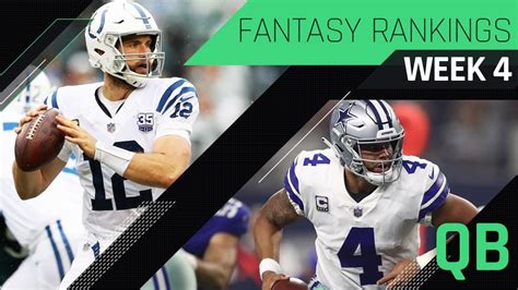 Sep 26, 2017 · Fantasy football rankings from Matthew Berry, Field Yates, Mike Clay, Eric Karabell and Tristan Cockcroft for Week 4 of the NFL season. 
